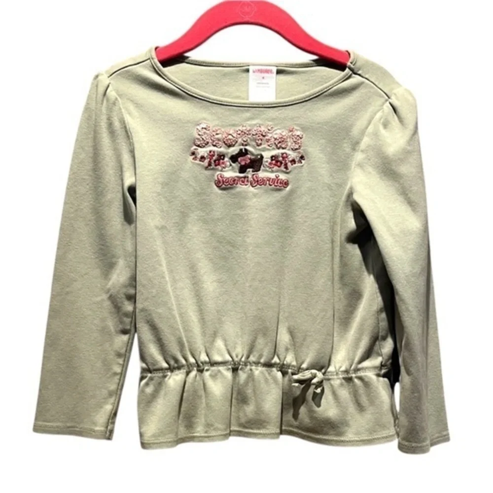 Gymboree Girl’s “Girl Detective” Scottie’s Secret Service Top Size 4